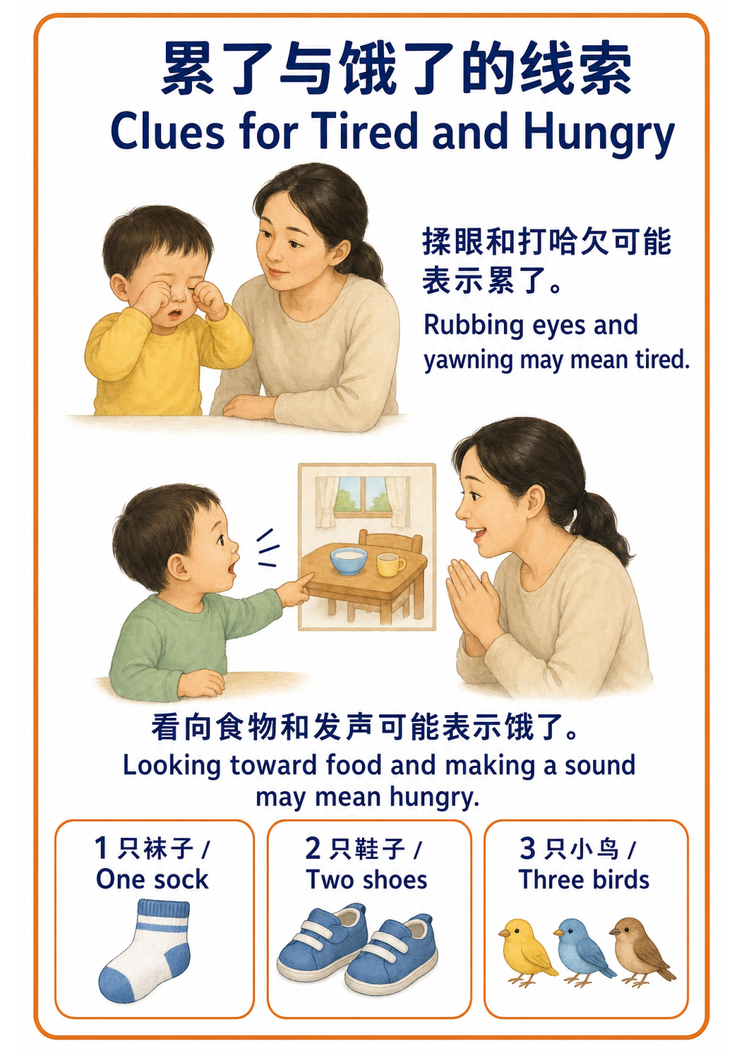 Clues for Tired and Hungry