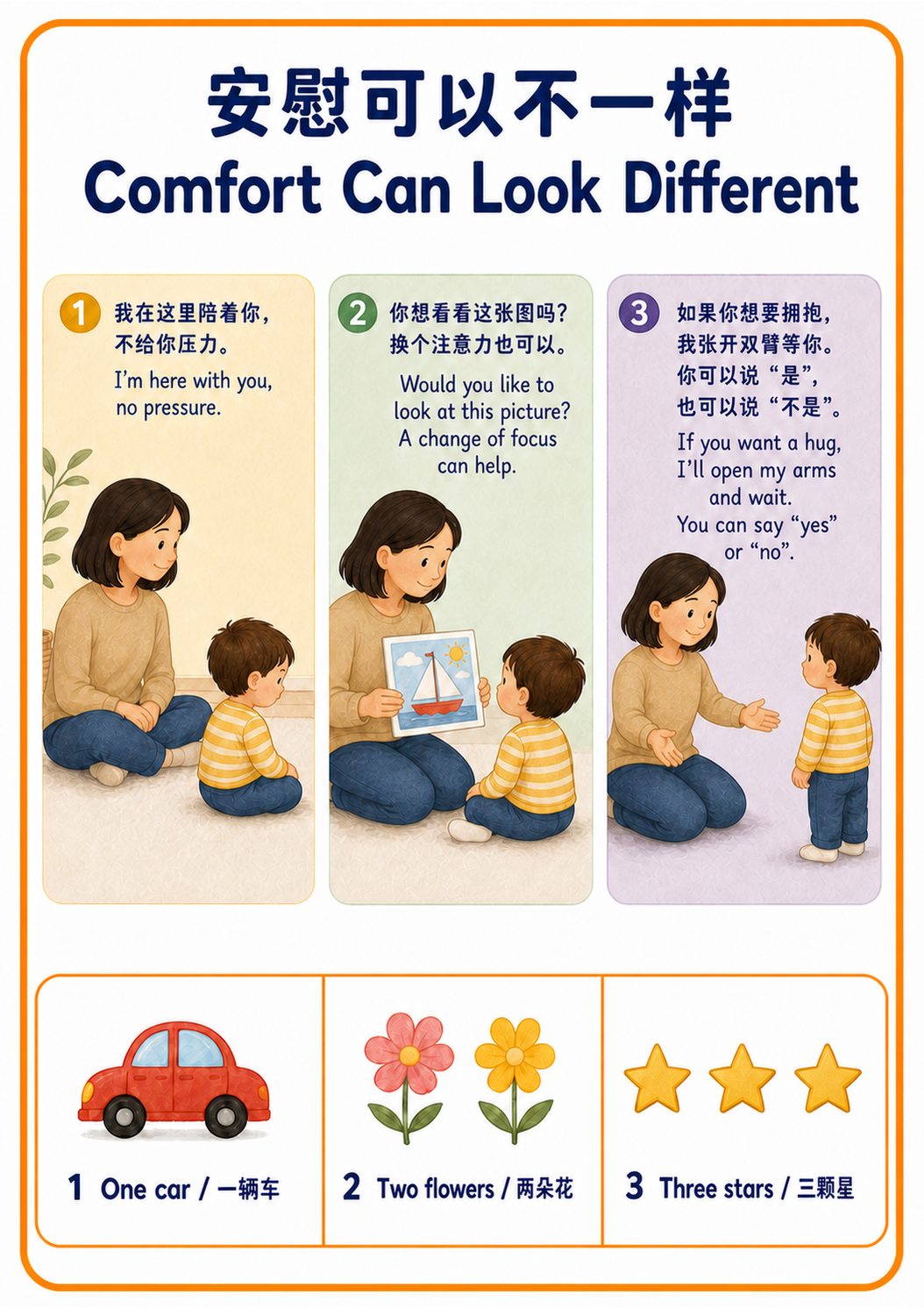 Comfort Can Look Different