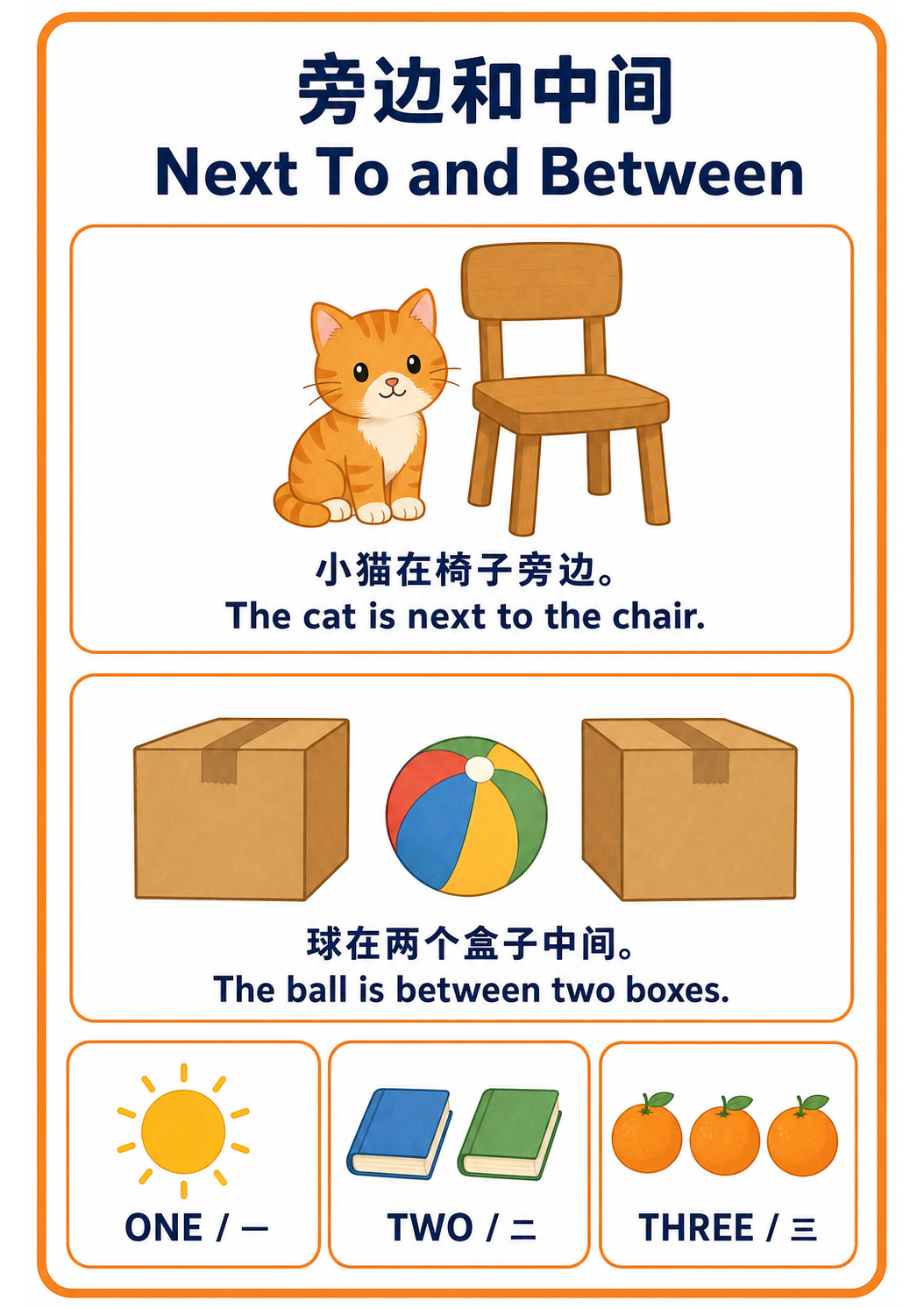 Teach Beside and Between with Clear Picture Relationships