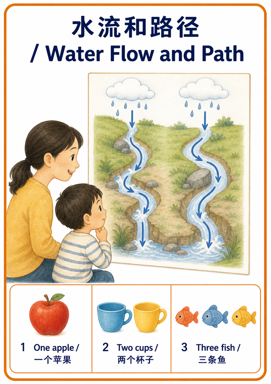 Explore Water Flow with a Toddler Using Pictures First