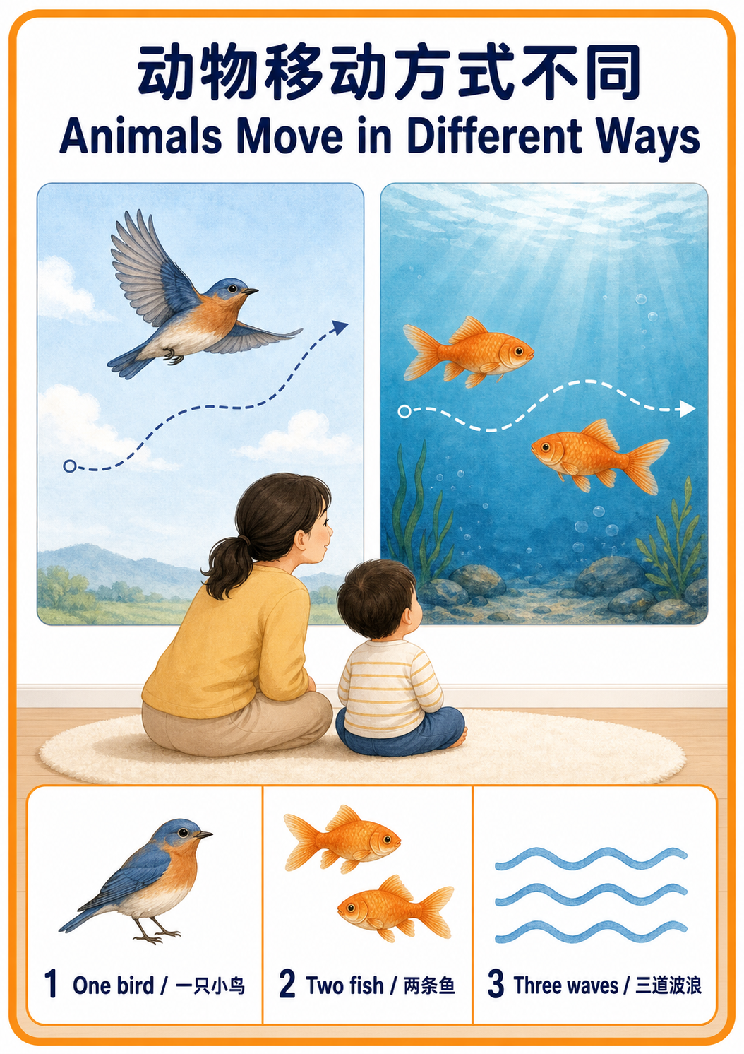 A Gentle Animal Movement Game for Toddlers