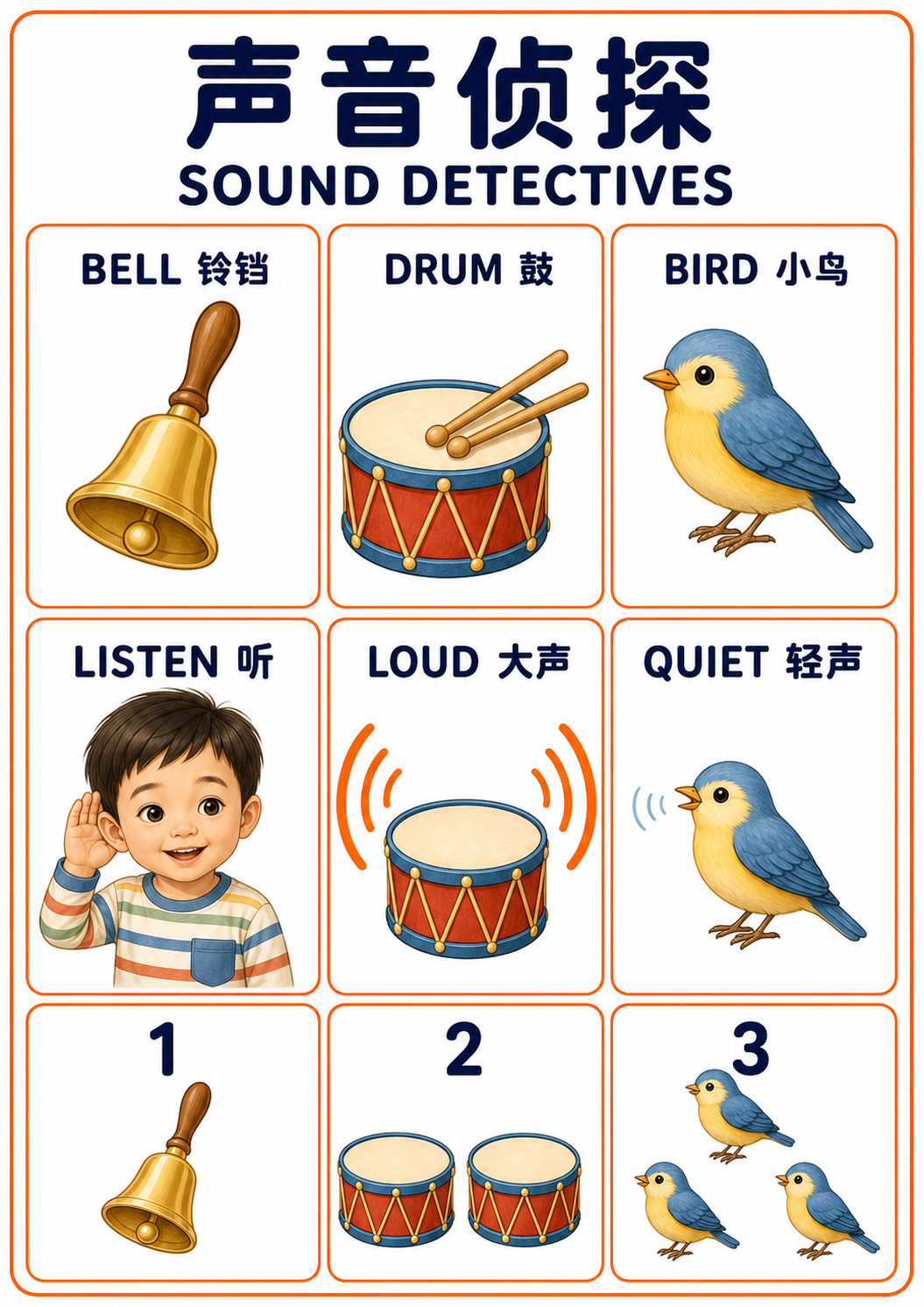 A4 Sound Detectives teaching picture