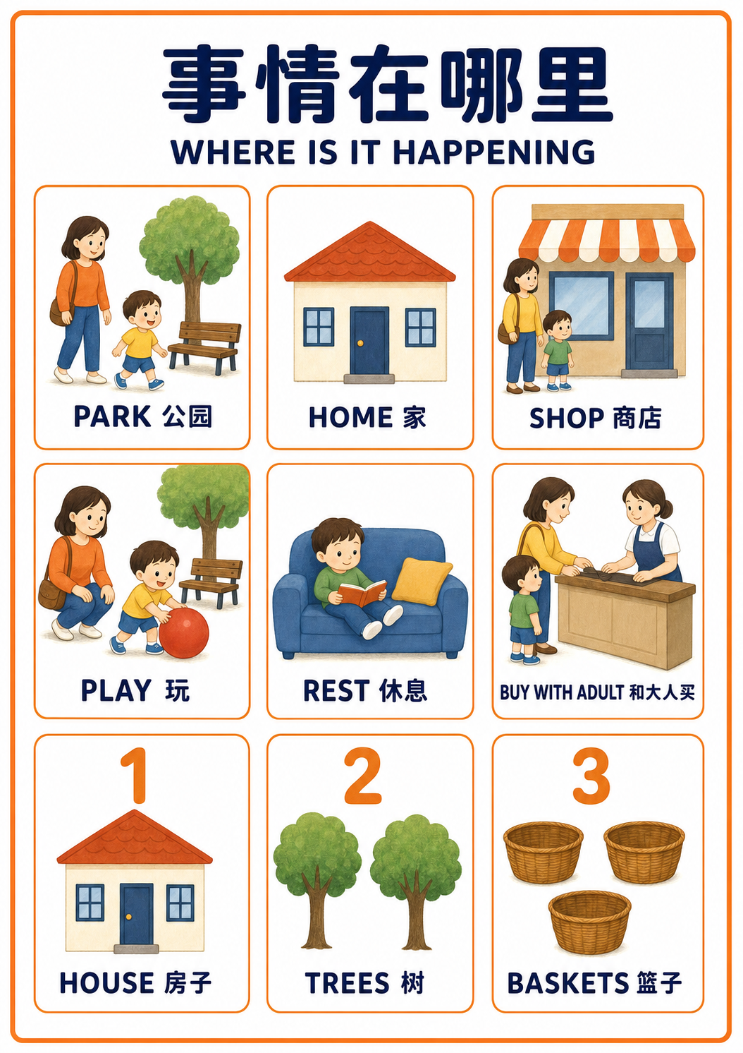 事情在哪里 A4 教学图