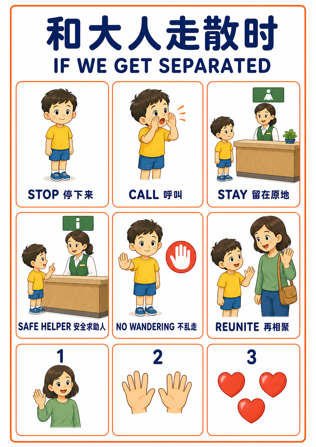 A4 If We Get Separated teaching picture