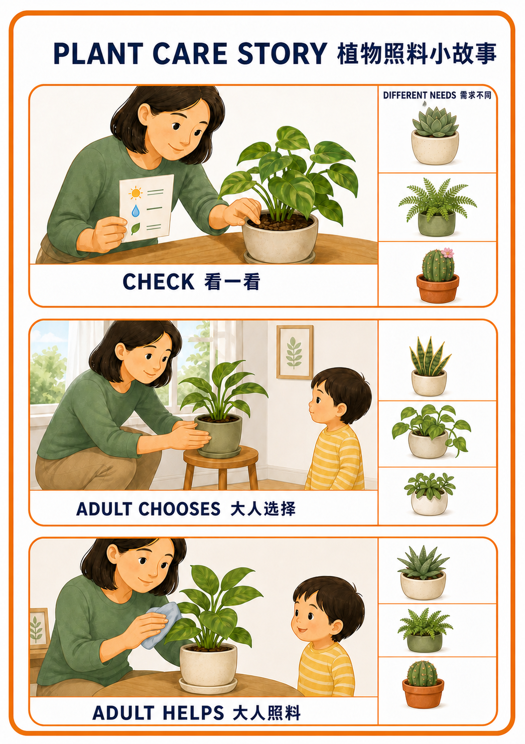 植物照料小故事扩展图