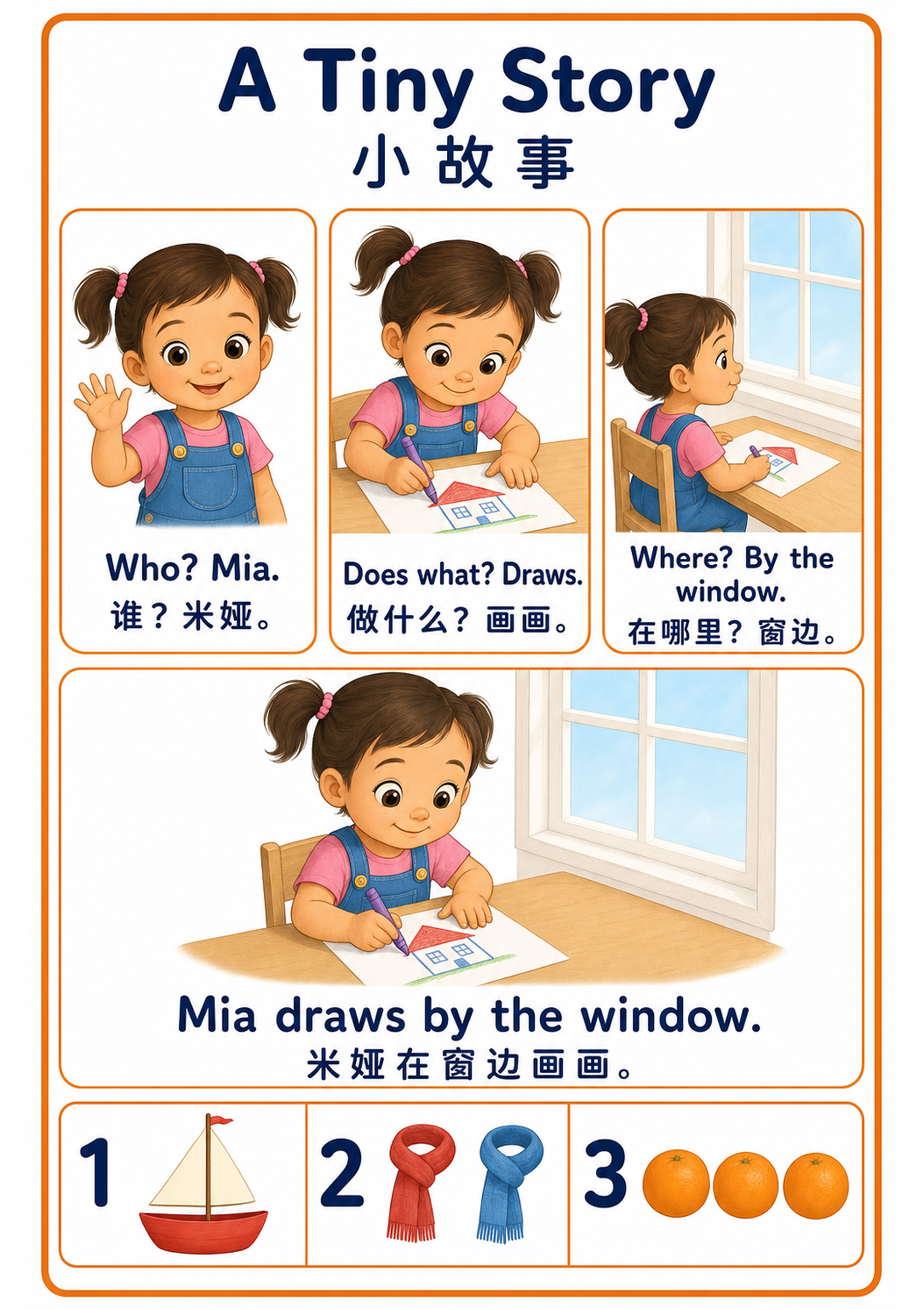 Who does what and where teaching poster